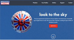 Desktop Screenshot of cameronballoons.co.uk